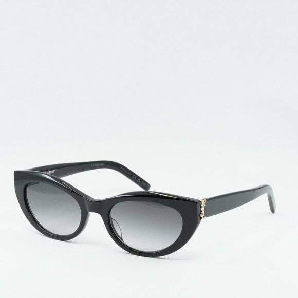 ?️ New Saint Laurent SLM115 002 Sunglasses - Black Frame, Grey Gradient Lenses main image 14